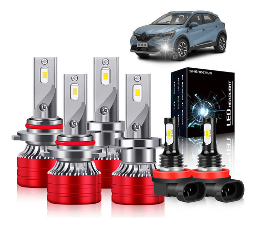 28000lm 6000k 60w Focos Led Y Antiniebla Para Serie Mazda