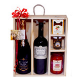 Rutini Malbec En Caja De Madera  Regalo Navidad Cordoba