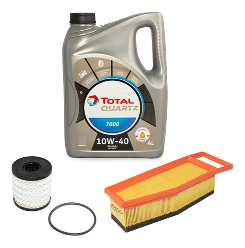 Kit 2 Filtros + Aceite Peugeot 208 (2021) 1.6 Nafta Original