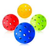 Set 12x Pickleball Pelotas 74 Mm 