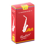 Cajas De Cañas Saxo Alto Java Red Nº2.5 Sr2625r Vandoren