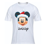 Camisetas Navidad Navideñas Mickey Mouse Minnie  Blx1und