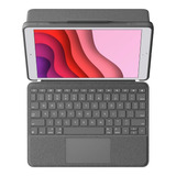 Capa Teclado Led Para iPad 9ª Geração Logitech Combo Touch 