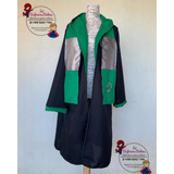 Capa Slytherin Bordada / Harry Potter Cosplay