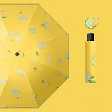 Paraguas Sombrilla Figura Fruta Plegable Protección Uv