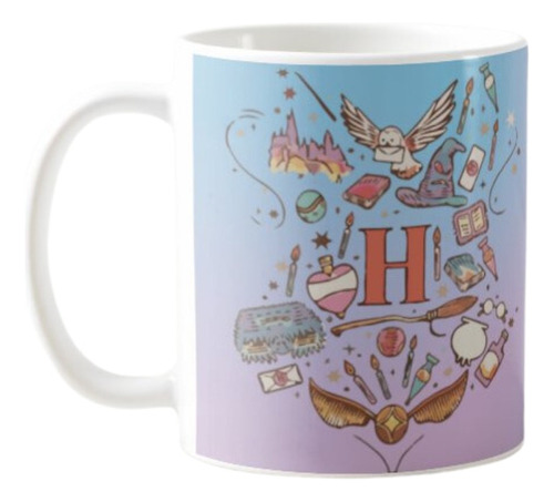 Tazón Taza Harry Potter Símbolos