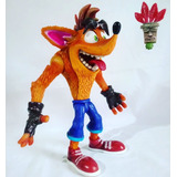 Figura Crash Bandicoot Bootleg Articulado Con Luz 