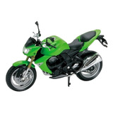 Moto Kawasaki Z1000 2007 Escala 1:18 Welly