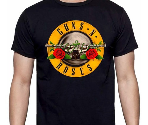 Guns N' Roses - Logo Bala - Rock - Polera- Cyco Records
