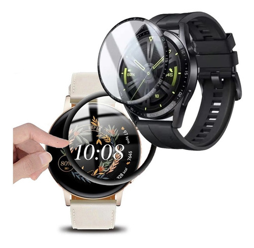 Mica 3d Compatible Con Huawei Watch Gt3 46mm 42mm 3pcs
