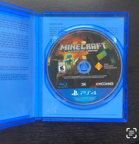 Juego Ps4 Minecraft Playstation 4 Edition