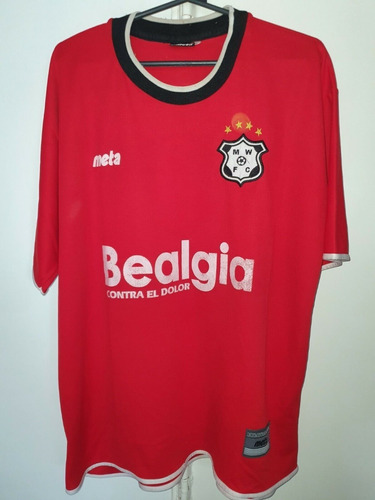 Camiseta Montevideo Wanderers Uruguay Meta 1995 Utileria