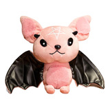 Peluche Murciélago Gótico Juguete Halloween 30x35cm 