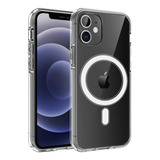 Funda Magnetica Transparente iPhone 11 Con Carga Mag-safe