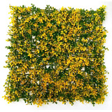 Follaje Artificial Muro Verde 3m2 Arrayan Yellow Panel 25x25