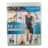 Juego Fit In Six Ps3 Play3 Fisico Original !!