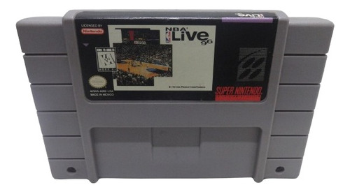 Nba Live 96 Super Nintendo Snes Cartucho Fita