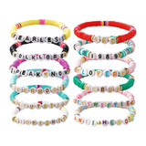 Pack 12 Pulseras De Taylor Swift  Friendship Bracelets