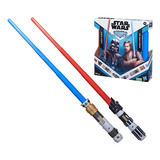 Star Wars 2 Espada Sable Láser Darth Vader Obi Wan Sith Jedi