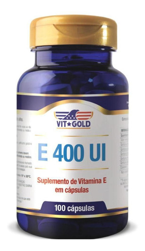 Vitamina E 400 Ui Vitgold 100 Caps