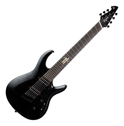 Guitarra Multiscala 7 Cordas True Range Hand Tagima Black