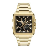 Relógio Masculino Technos Anadigi Bj3940aa/1p - Dourado