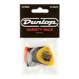 Dunlop Pvp101 Paquete Surtido De 12 Púas, Multicolor,