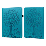 Funda Blue Tree & Deer Para Amazon Kindle Paperwhite 5 2021