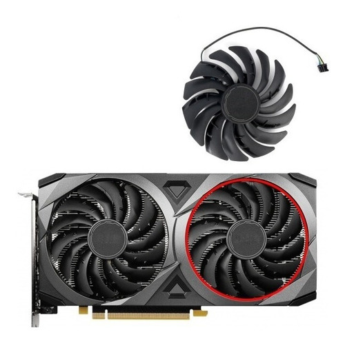 Cooler Fan P Msi Rtx 3060 3070 Ti Ventus 95mm Pld10010s12hh