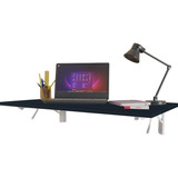 Mesa Escrivaninha Dobrável Para Quarto 60x45cm Preto