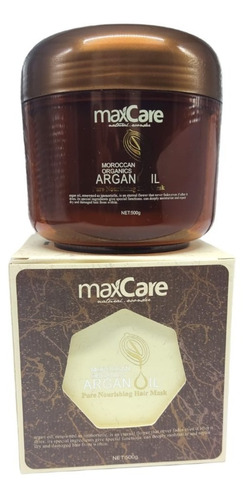 Mascarilla Capilar Nutritiva De Aceite Argan 100% Natural