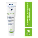 Isispharma Teen Derm Az 30ml Gel Facial Anti-imperfecciones Tipo De Piel Acne