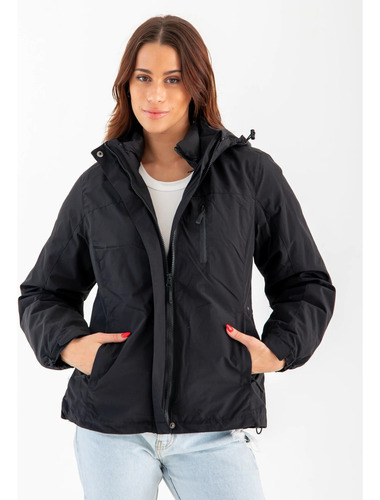 Campera 2 En 1 Mujer Rompeviento Inflable Hhp Importada 