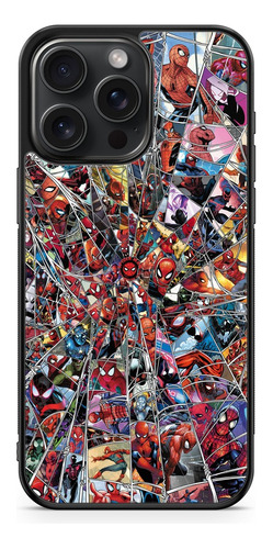 Funda Spiderman Hombre Araña Comic Collage Marvel 3