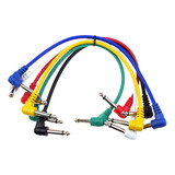 6 Colores Efecto De Guitarra Eléctrica Cable De Conexión