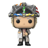 Funko Pop! Back To The Future Doc Brown With Helmet 959 Orig