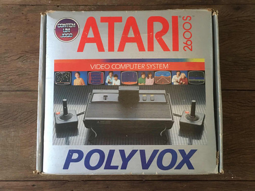 Console Atari 2600 Na Caixa Serial Batendo