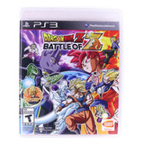 Dragon Ball Battle Of Z Standard Edition Dbz Ps3 Fisico