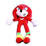 Knuckles Peluche Muñeco Erizo Videojuego Sonic Tails Silver