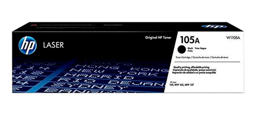 Tóner Hp 105a Laserjet Para Impresora Original 1000p Negro