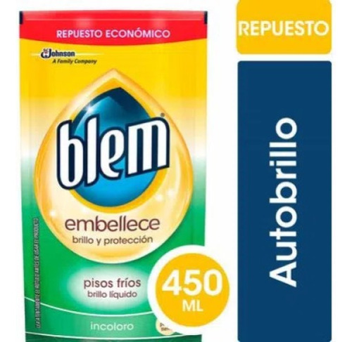 Blem Autobrillo Liquido Incoloro Doypack X 450ml