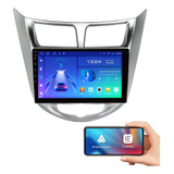 Navegación Gps Con Carplay Android Hyundai Accent/ Solaris
