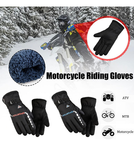 Guantes Ejercicio,guantes Deportivos De Nieve Resiste -30°