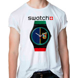 Playera Reloj Swatch Vintage Swisse Camiseta Xxg