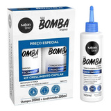 Kit Capilar Bomba Sos Crescimento Fortalecedor Salon Line