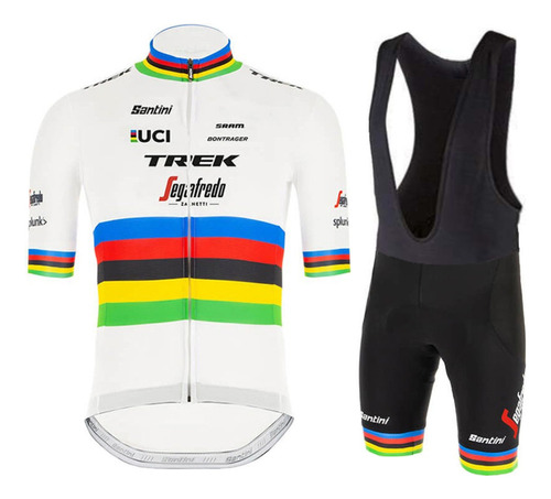 Uniforme Bicicleta Trek Roupas Esportivas E Shorts Babador 2