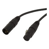 Cable De Audio Balanceado Aes/ebu | Xlr Macho A Hembra 3-...