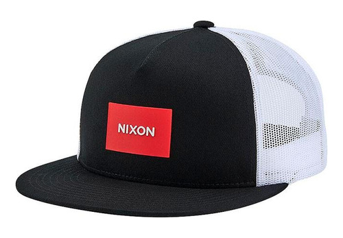 Jockey Team Trucker Hat Black Red White Nixon