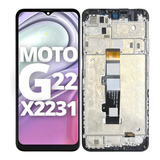 Modulo Display Para Moto G22 Xt2231 Pantalla Oled Motorola