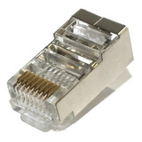 Conectores Rj45 Cat6 Blindado- Kit 20un